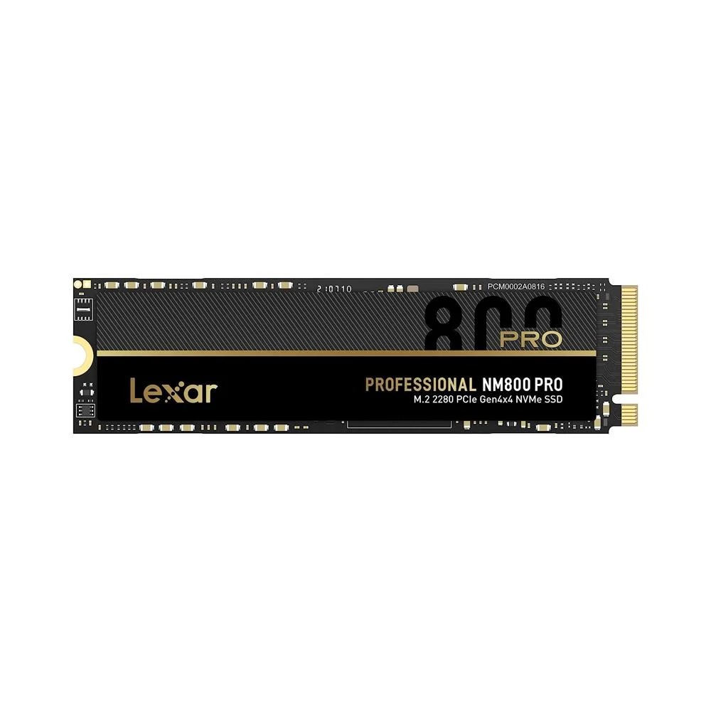 LEXAR NM800P 1TB PRO HIGH SPEED NVMe M.2 SSD (Okuma Hızı 7500MB  Yazma Hızı 6300MB)