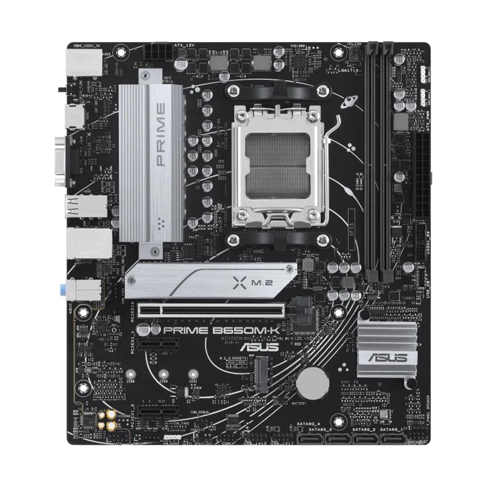 resimler/genel/ASUS PRIME B650M-K AMD B650 Soket AM5 DDR5 6400MHz Aura Sync mATX Anakart