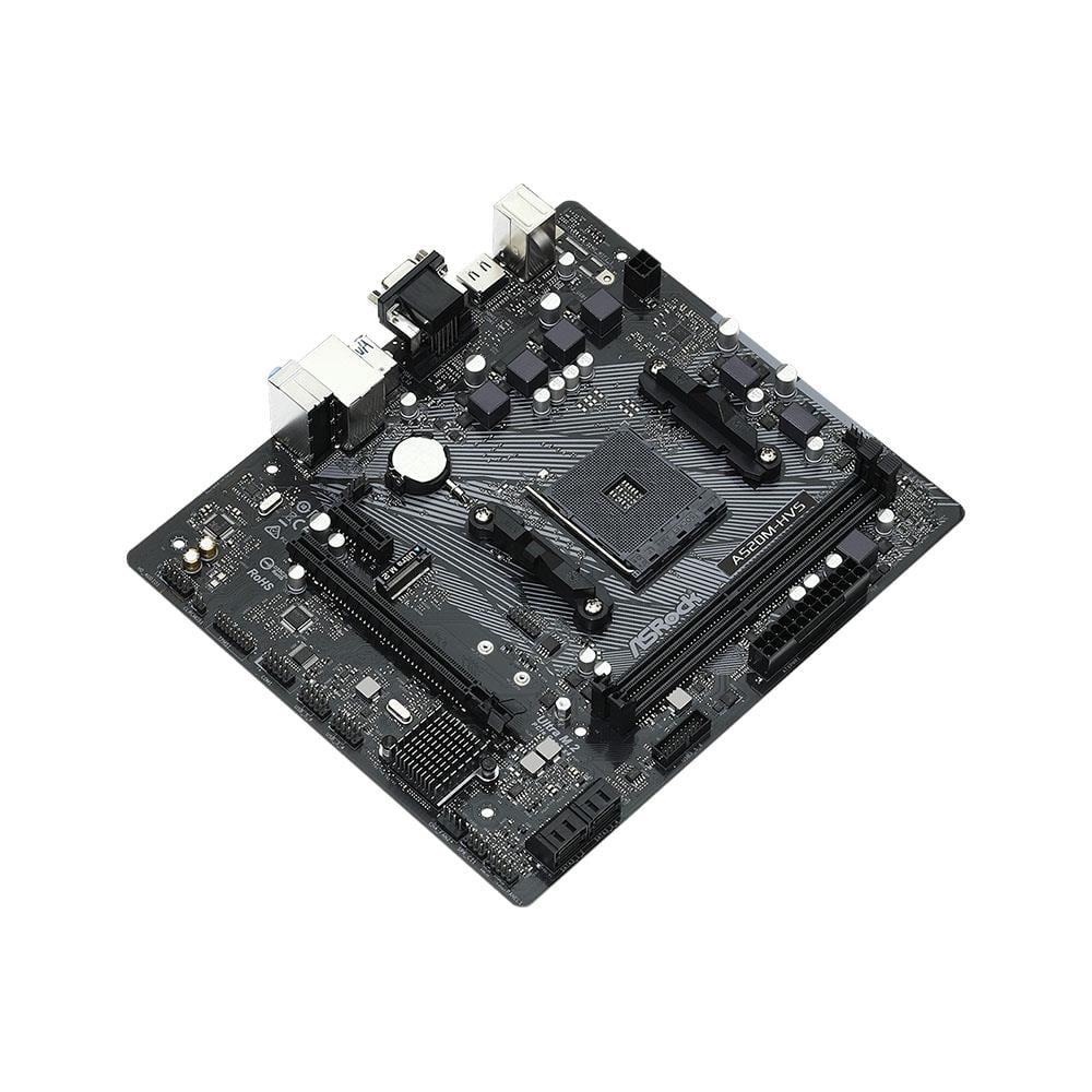 resimler/genel/ASROCK A520M HVS AMD A520M Soket AM4 DDR4 4600MHz (OC) M.2 mATX Anakart