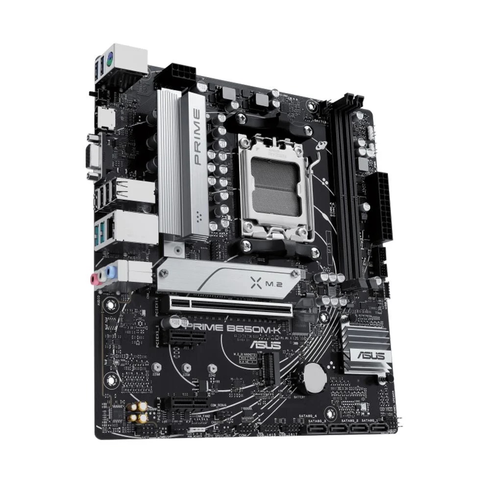 resimler/genel/ASUS PRIME B650M-K AMD B650 Soket AM5 DDR5 6400MHz Aura Sync mATX Anakart