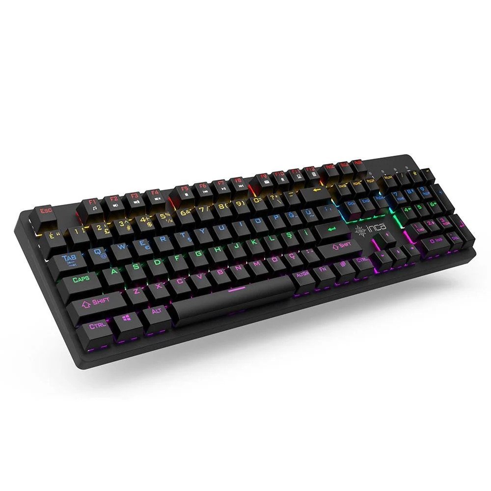 INCA IKG-445 PHALDOR RGB KABLOLU MEKANIK GAMING KLAVYE