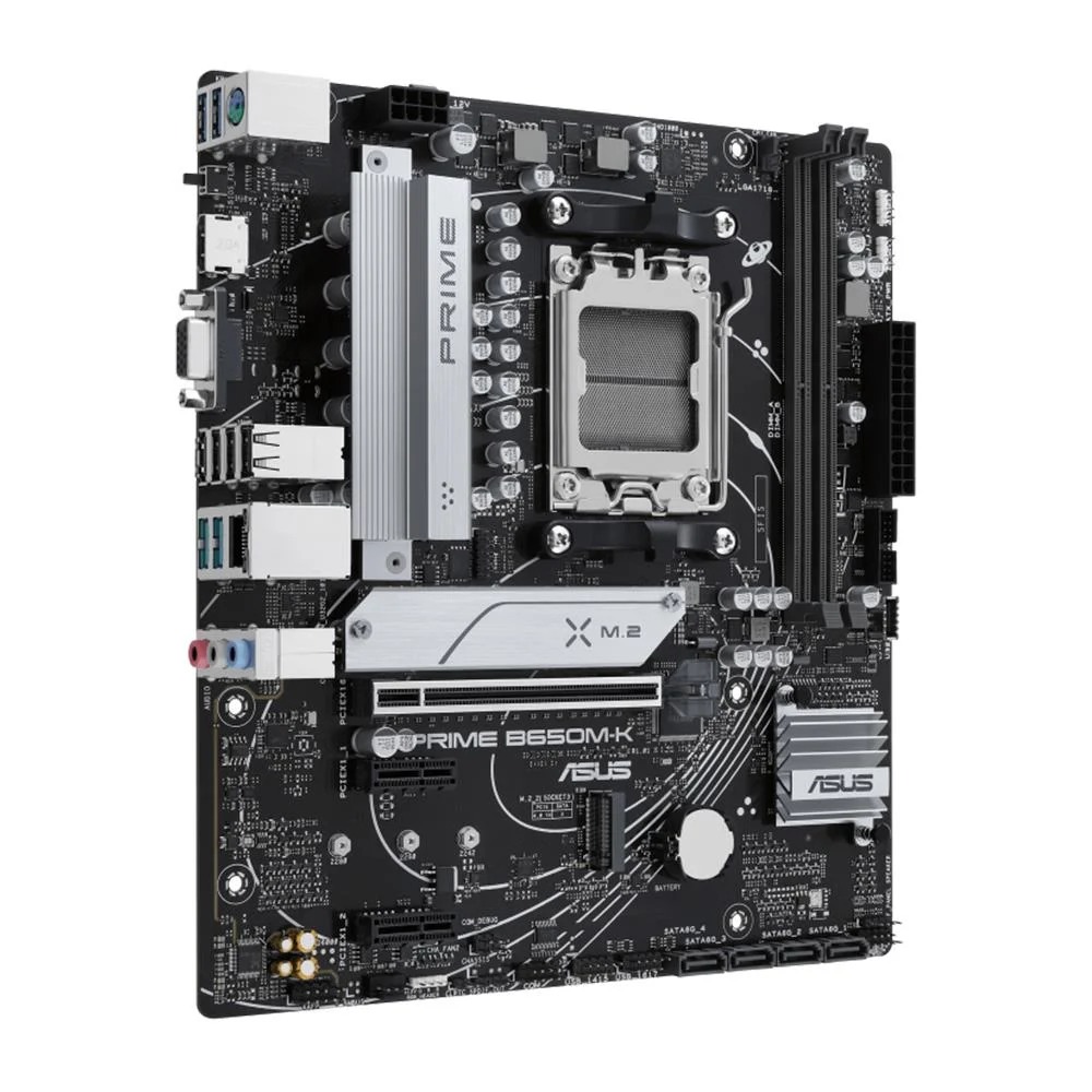 resimler/genel/ASUS PRIME B650M-K AMD B650 Soket AM5 DDR5 6400MHz Aura Sync mATX Anakart
