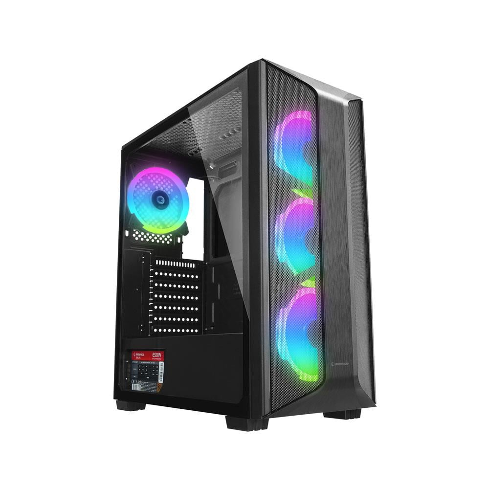 resimler/genel/RAMPAGE SAILOR 4x120mm Rainbow Fanlı 650W 80Plus BRONZE MidT ATX GAMING KASA