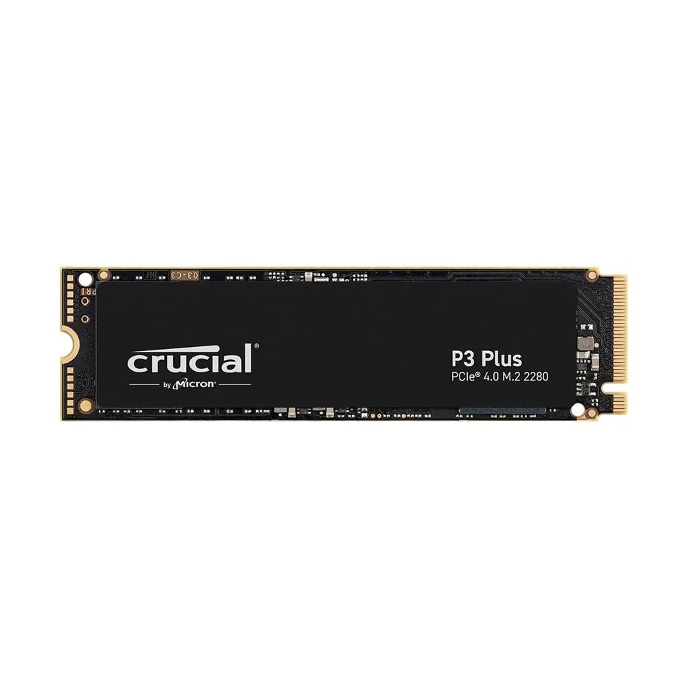 Crucial 500GB P3 Plus Serisi NVMe M.2 SSD (Okuma 4700MBYazma 1900MB)