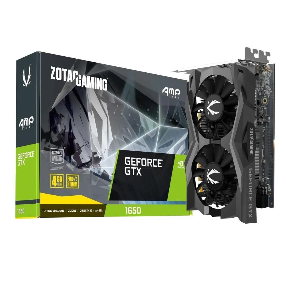 ZOTAC GeForce GTX 1650 GAMING AMP 4GB GDDR6 128Bit DX12 Nvidia Ekran Kartı