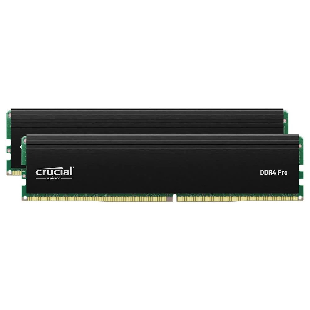 Crucial 32GB (2x16GB) Pro DDR4 3200MHz CL22 1.2V PC Ram