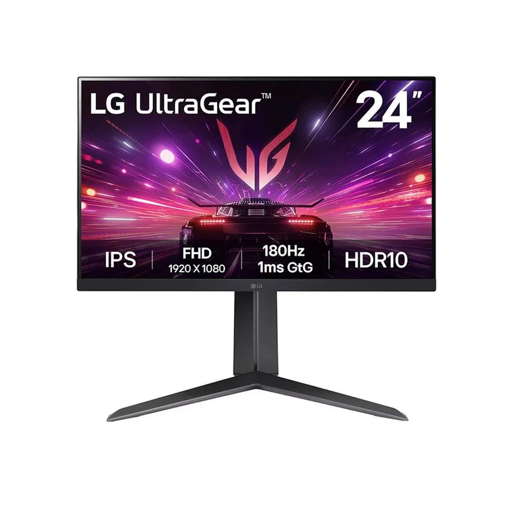 LG 24'' ULTRAGEAR 24GS65F-B 1Ms 180Hz FULL HD IPS GAMING MONITOR