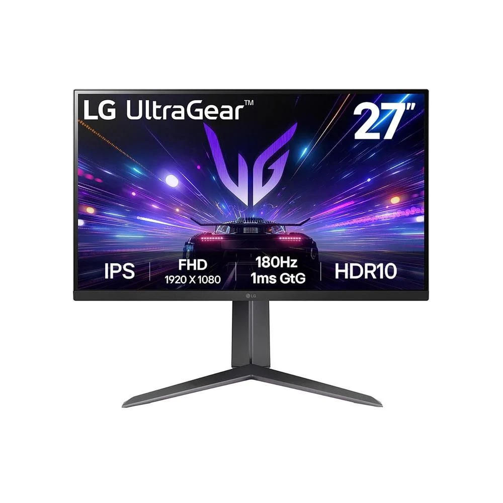 LG 27'' ULTRAGEAR 27GS65F-B 1Ms 180Hz FULL HD IPS GAMING MONITOR